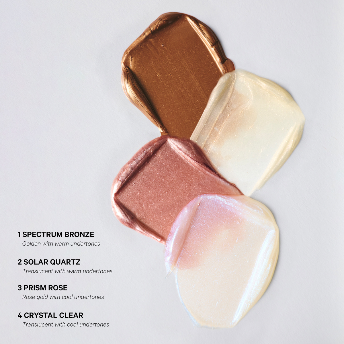 Glass Glow Face & Body Gloss - Dewy Liquid Highlighter Makeup