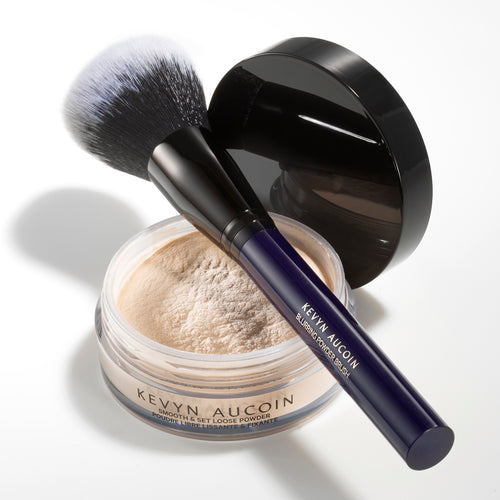 Smooth and Set Powder & Blurring Powder Brush