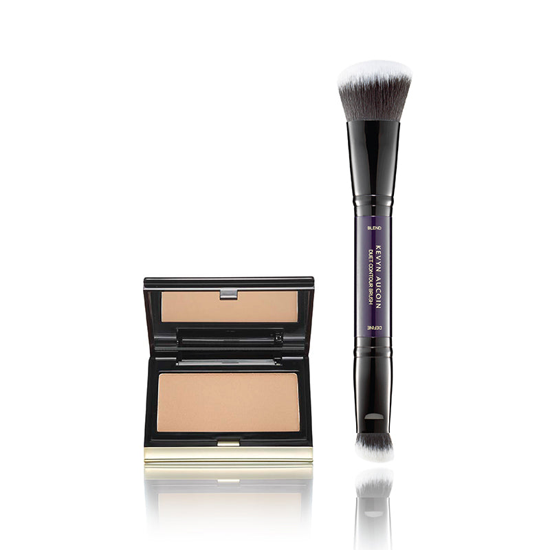 The Sculpting Contour Powder & Duet Contour Brush